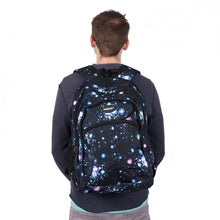 Load image into Gallery viewer, Celestial theme Parquet backpack with black base