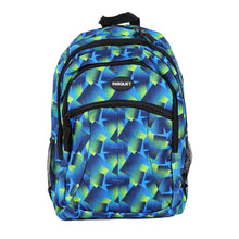 Load image into Gallery viewer, Parquet blue dots novelty backpack