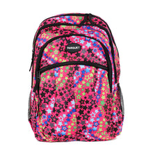 Load image into Gallery viewer, Parquet pink star pattern novelty backpack