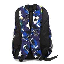 Load image into Gallery viewer, Soccer & Football Pattern Novelty Backpack