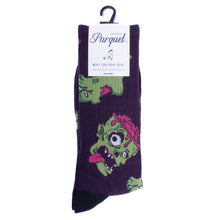 Load image into Gallery viewer, Men's Halloween Zombie Novelty Socks