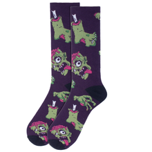 Load image into Gallery viewer, Men's Halloween Zombie Novelty Socks