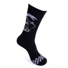 Load image into Gallery viewer, Men's Ribbed Skull Novelty Socks