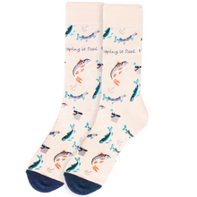 Load image into Gallery viewer, Men's Fishing Novelty Socks