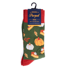 Load image into Gallery viewer, Men's Pumpkin Pie Novelty Socks