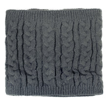 Load image into Gallery viewer, Cable Knit Neck Warmer for Winter