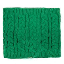 Load image into Gallery viewer, Cable Knit Neck Warmer for Winter
