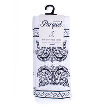 Load image into Gallery viewer, Men's Ribbed Paisley Bandana Novelty Socks