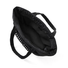 Load image into Gallery viewer, Open top view of Nollia Aime commuter tote showing spacious interior.