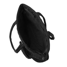 Load image into Gallery viewer, Open top view of Nollia Bethany commuter tote with spacious interior