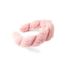 Load image into Gallery viewer, Nollia C-Shaped Faux Fur Twisted Headband – Cozy Winter Hair Accessory (4 Colors)