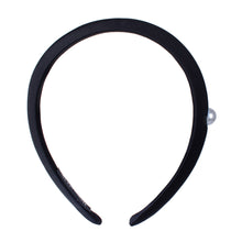 Load image into Gallery viewer, Nollia Ladies Satin Pearl Headband