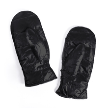 Load image into Gallery viewer, Ladies Metallic Fabric Puff Padded Mitten