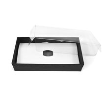 Load image into Gallery viewer, Men's White Guitar Black Banded Bow Tie