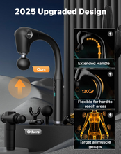 Load image into Gallery viewer, Parquet deep tissue massage tool with ergonomic curved handle upgrades