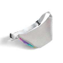 Load image into Gallery viewer, Rainbow bubble waist bag mesh rear design