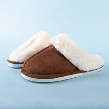 Load image into Gallery viewer, Women’s Faux Fur Indoor Slippers – Cozy Slip-On House Shoes