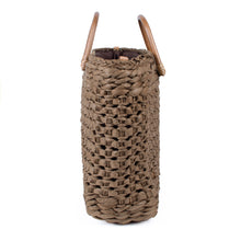 Load image into Gallery viewer, Bohemian style rattan bag with dual carrying options