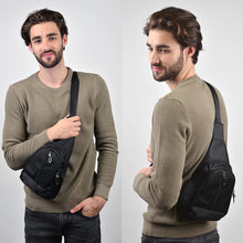 Load image into Gallery viewer, Nylon Multipurpose Sling Backpack