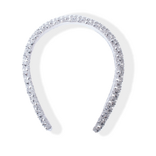 Load image into Gallery viewer, Nollia “C” Shaped Headband with Bling Rhinestones – Sparkling Fashion Hair Accessory