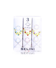 Load image into Gallery viewer, Women's Fancy Cotton Handkerchiefs 3 Piece Box Set
