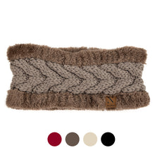 Load image into Gallery viewer, Nollia Women's Thick Fleece Lined Knit Winter Headband Ear Warmer