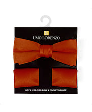 Load image into Gallery viewer, Boy's Bow Tie and Hanky set