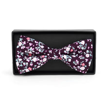 Load image into Gallery viewer, Floral Cotton Banded Bow Tie – Wedding & Everyday Styles, 6 Styles