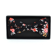 Load image into Gallery viewer, Floral Cotton Banded Bow Tie – Wedding & Everyday Styles, 6 Styles
