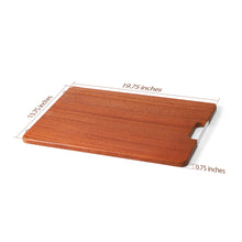Load image into Gallery viewer, Large Cutting Boards for Kitchen, Wooden, Reversible Cutting Board for Meat and Veggies