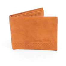 Load image into Gallery viewer, Black Bi-Fold Leather Wallet