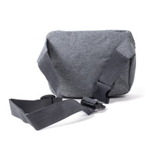 Load image into Gallery viewer, gray Westend unisex small fanny pack rear view