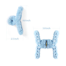 Load image into Gallery viewer, Nollia 2pc Faux Fur Claw Hair Clip Set