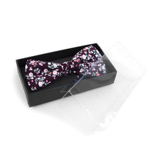 Load image into Gallery viewer, Floral Cotton Banded Bow Tie – Wedding & Everyday Styles, 6 Styles