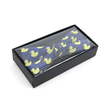 Load image into Gallery viewer, Men's Blue Duck Banded Bow Tie