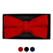 Load image into Gallery viewer, Men's Velvet Banded Bow Tie