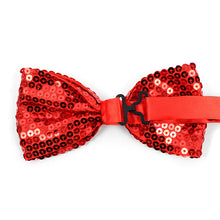 Load image into Gallery viewer, Men's Big & Tall Sparkle Sequin Banded Bow Tie
