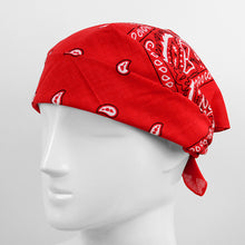 Load image into Gallery viewer, Cotton Bandana Navy & Red Duo Pack