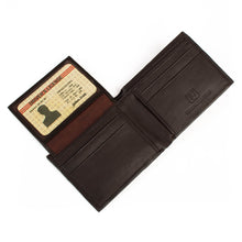 Load image into Gallery viewer, Genuine Leather Bi-Fold Wallet