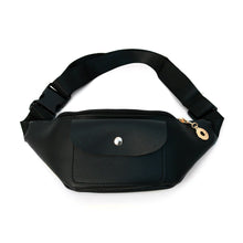 Load image into Gallery viewer, PU Leather Ladies Fashion Fanny Pack with Adjustable Strap