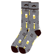 Load image into Gallery viewer, Men's Socks - Go Dad Novelty Socks