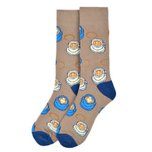Load image into Gallery viewer, Men's Socks - Coffee Novelty Socks