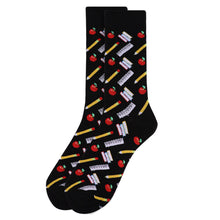 Load image into Gallery viewer, Men's Socks - School Supplies Novelty Socks
