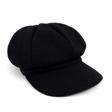 Load image into Gallery viewer, Women's Wool Beret Style Cabbie Baker Cap