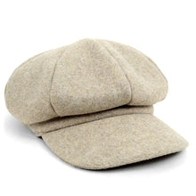 Load image into Gallery viewer, Women's Wool Beret Style Cabbie Baker Cap