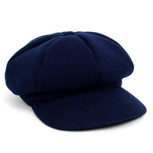 Load image into Gallery viewer, Women's Wool Beret Style Cabbie Baker Cap