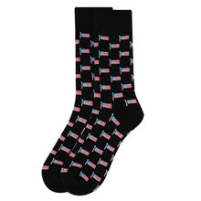 Load image into Gallery viewer, Men's Socks - American Flag Novelty Socks