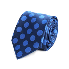 Load image into Gallery viewer, Tie - Polka Dots Microfiber Poly Woven
