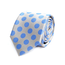 Load image into Gallery viewer, Tie - Polka Dots Microfiber Poly Woven