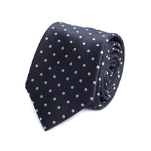 Load image into Gallery viewer, Tie - Polka Dots Microfiber Poly Woven